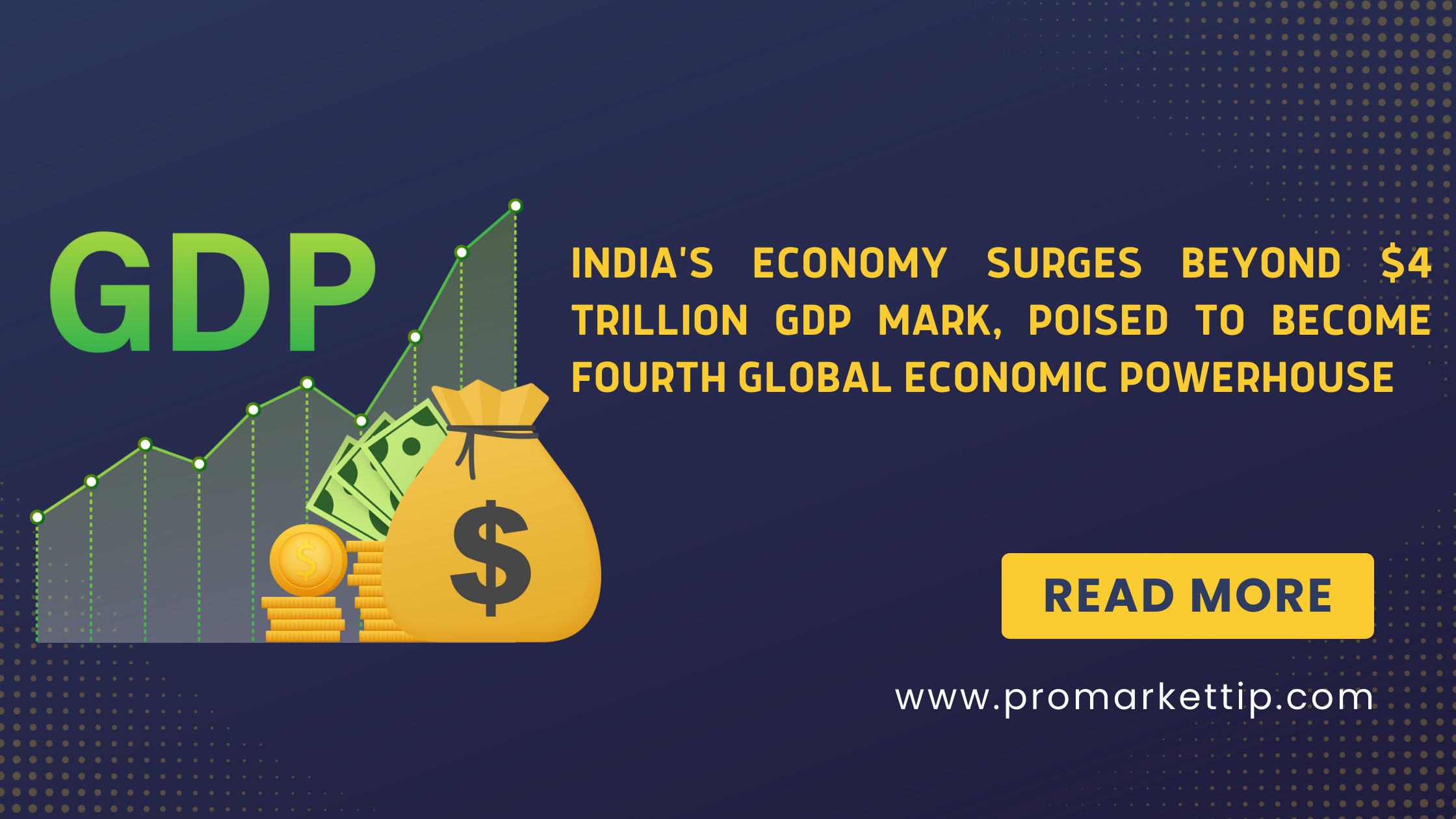 India's Economy Surpasses $4 Trillion GDP Mark, Set to Become Fourth Global Economic Power