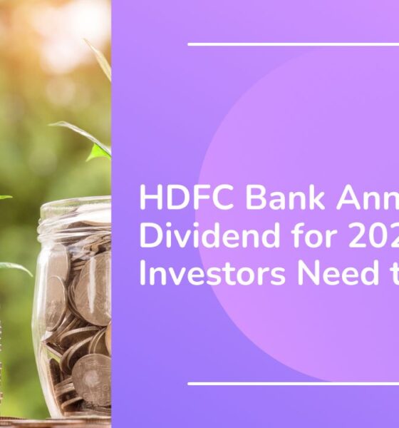 HDFC Bank Announces Dividend for 2024 What Investors Need to Know