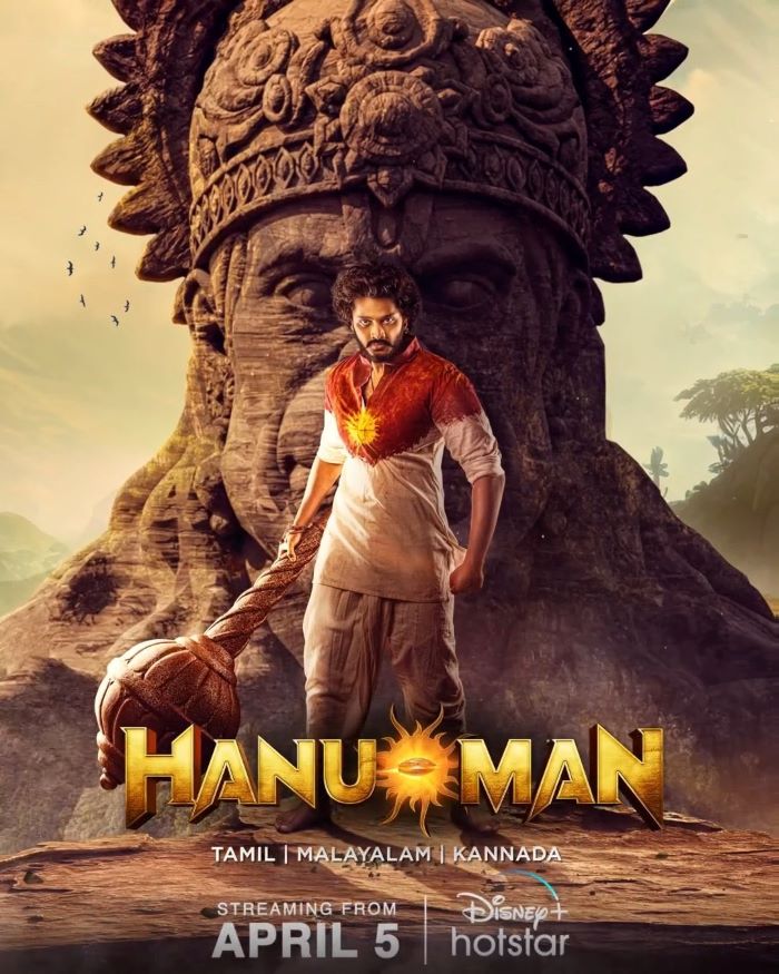 HanuMan to Stream on Disney+ Hotstar in Tamil, Malayalam, and Kannada